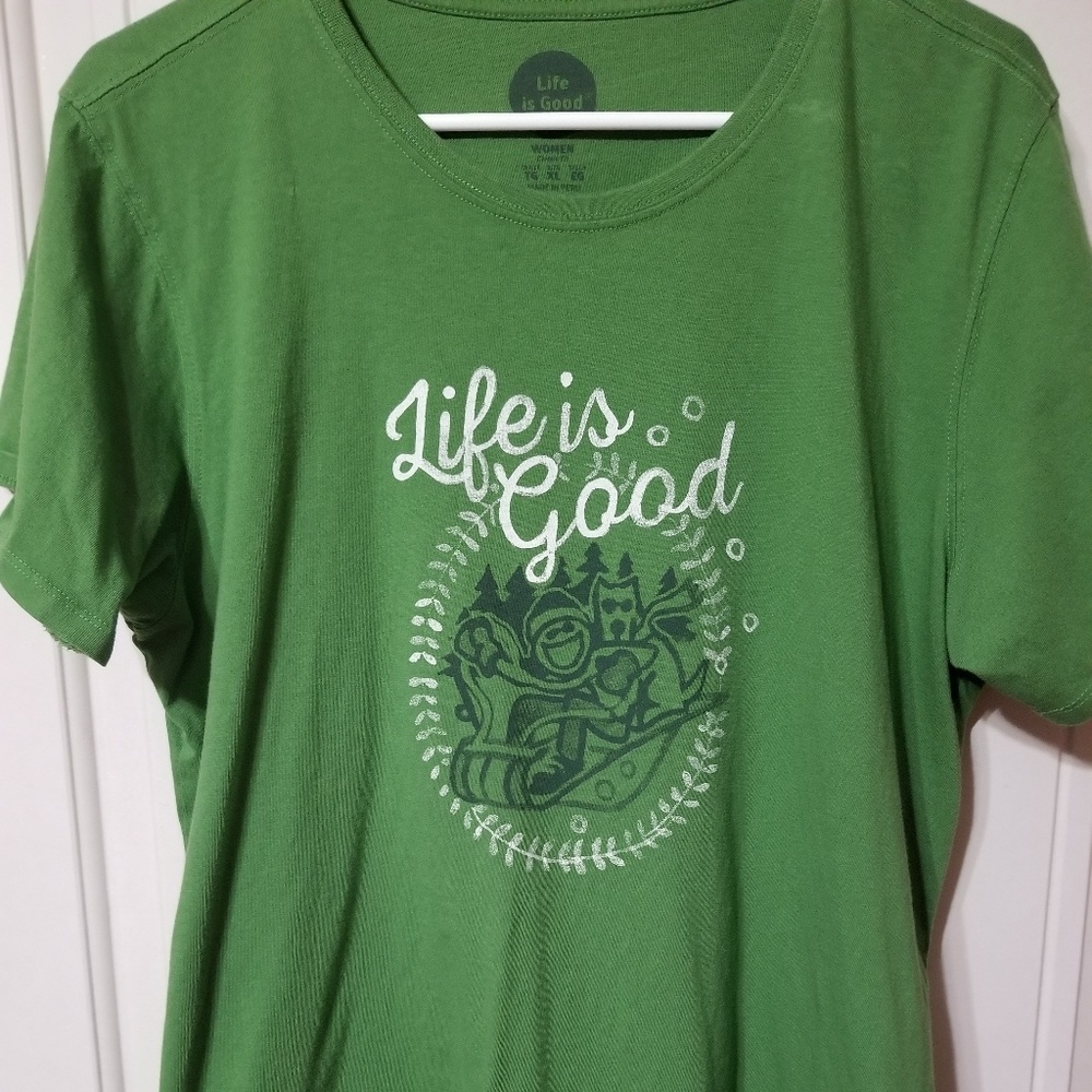 Xl life is good Tshirt